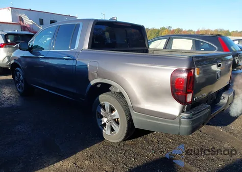2017 Honda Ridgeline Rtl-E из США, поврежденный, VIN 5FPYK3F77HB036307